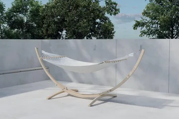 Hedvig hengekøye 320 cm utendørs - Hvitkalket - Hagemøbler - Utesofa - Hengesofa