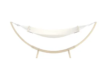 Hedvig hengekøye 320 cm utendørs - Hvitkalket - Hagemøbler - Utesofa - Hengesofa