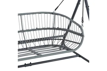 Hengekøye Fiastra - Lys grå - Hagemøbler - Utesofa - Hammocker