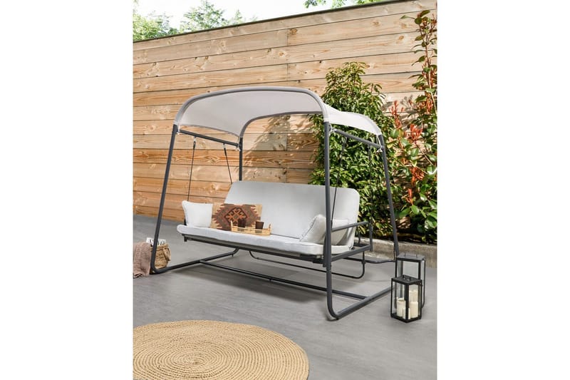 Hengekøye Marsciano - Lys grå - Hagemøbler - Utesofa - Hammocker