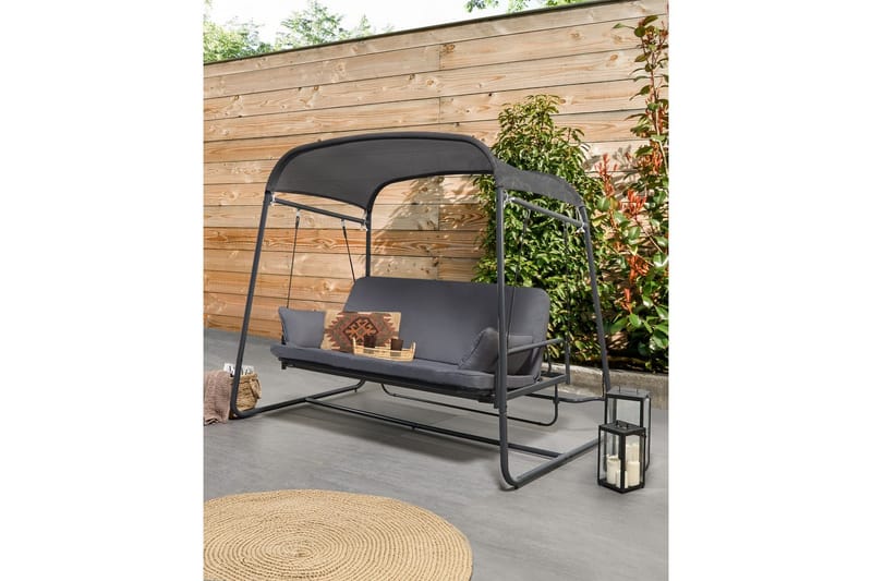 Hengekøye Marsciano - Mørk grå - Hagemøbler - Utesofa - Hammocker