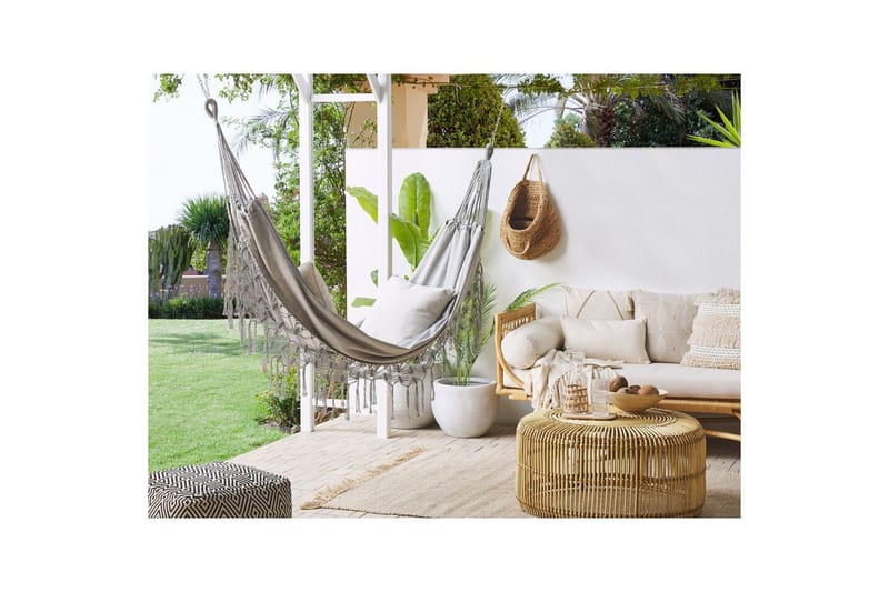 Hengekøye Rocca - Lys grå - Hagemøbler - Utesofa - Hengekøye