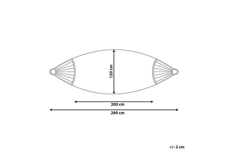 Hengekøye Rocca - Lys grå - Hagemøbler - Utesofa - Hengekøye