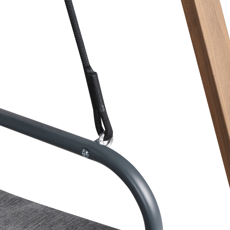 Hengekøye utendørs Bonagia Stål - Grå/Brun - Hagemøbler - Utesofa - Hammocker