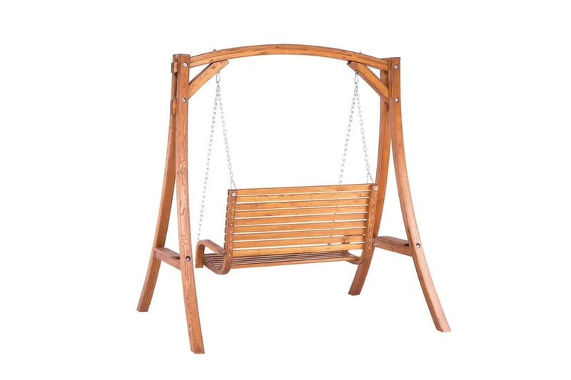 Novara Hammock - Tre / Natur - Hagemøbler - Utesofa - Hengesofa