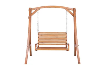 Novara Hammock - Tre / Natur - Hagemøbler - Utesofa - Hengesofa