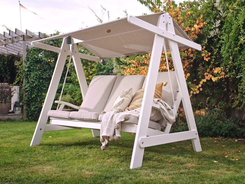 Hillerstorp Aspö Hammock - Hvit - Hagemøbler - Utesofa - Hammocker