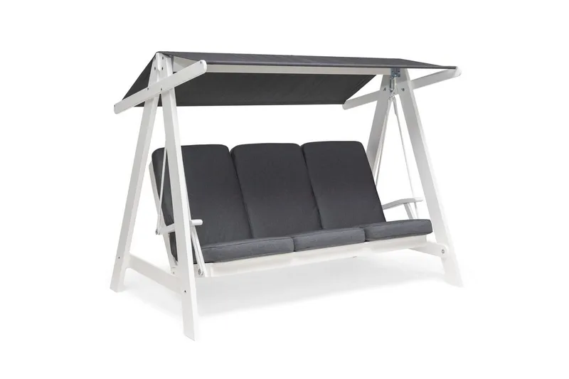 Hillerstorp Aspö hammock hvit/grå, Hvit/grå