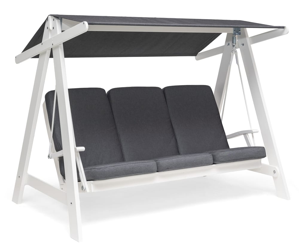 Hillerstorp Aspö hammock hvit/grå - Hvit/grå