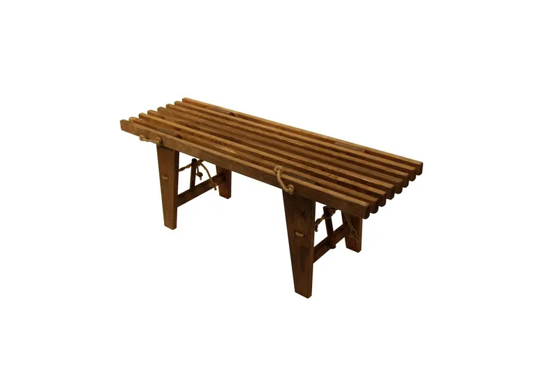 Hillerstorp Ecobench Benk utendørs 120 cm ask brun oljet, Ask brun oljet
