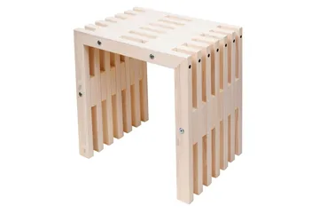 Hillerstorp EcoFurn benk utendørs 45 cm furu oljet hvit