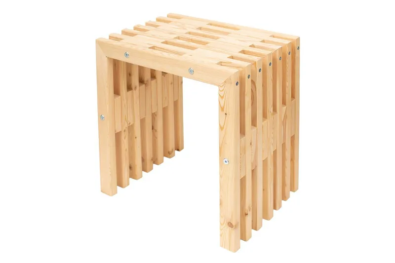 Hillerstorp EcoFurn Benk utendørs 45 cm Lerk, Lerk