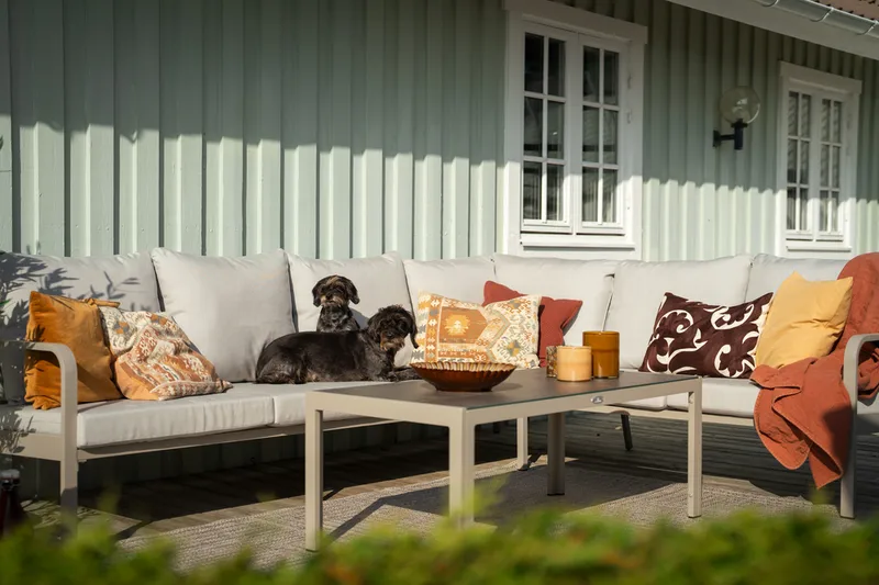 Hillerstorp Hånger Sofa - Sand - Hagemøbler - Utesofa - Hagebenk & hagesofa