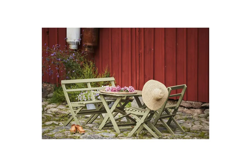 Hillerstorp Torpet utesofa antikkgrønn - Antikkgrønn - Hagemøbler - Utesofa - Hagebenk & hagesofa