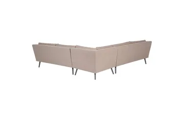 Hörnsoffa Beliani Loretello Beige/grå Beige||Grey - Hagemøbler - Utesofa - Hagebenk & hagesofa
