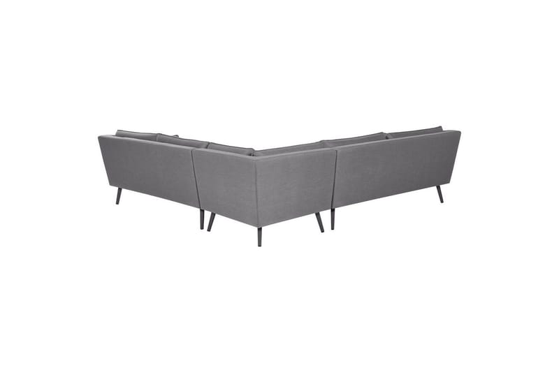 Hörnsoffa Beliani Loretello Beige/grå Grey - Hagemøbler - Utesofa - Hagebenk & hagesofa