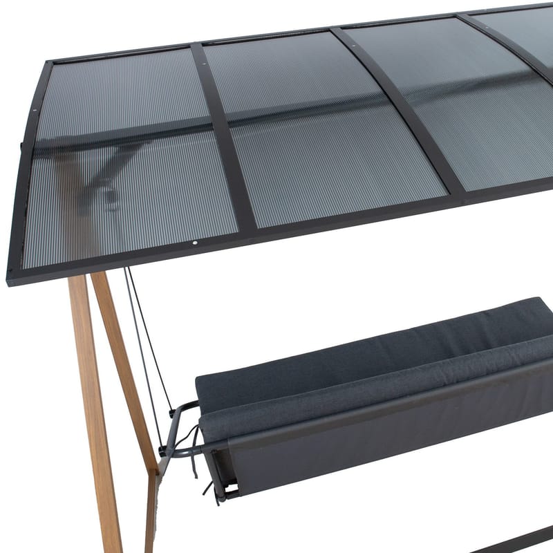 Huske HOME4YOU Herning Grå - Grå - Hagemøbler - Utesofa - Hengesofa