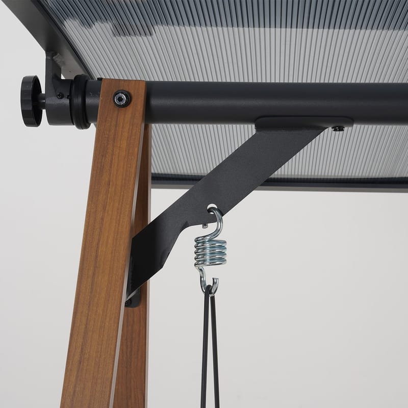 Huske HOME4YOU Herning Grå - Grå - Hagemøbler - Utesofa - Hengesofa