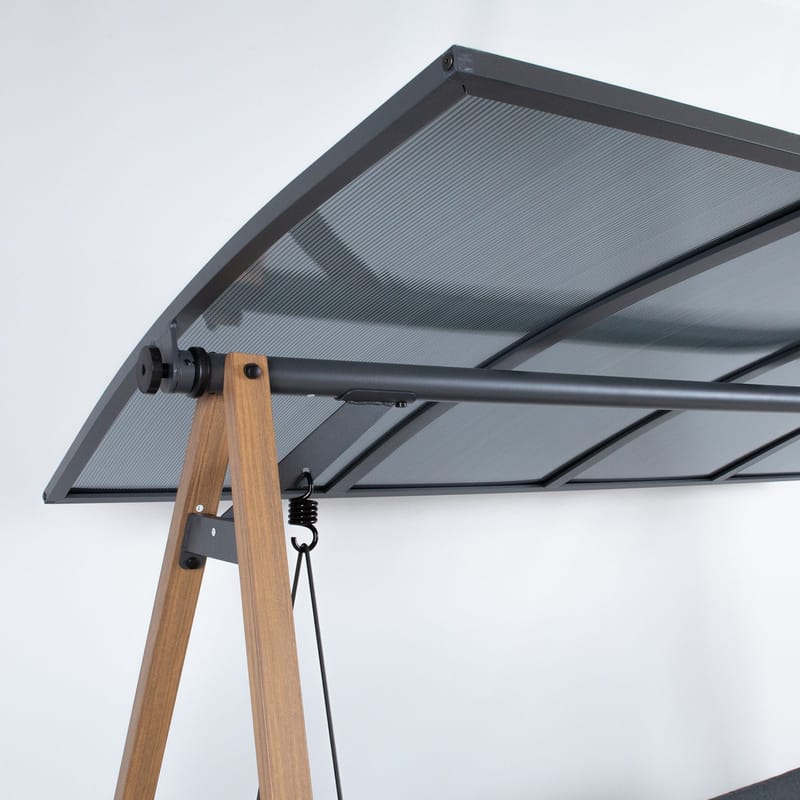 Huske HOME4YOU Herning Grå - Grå - Hagemøbler - Utesofa - Hengesofa