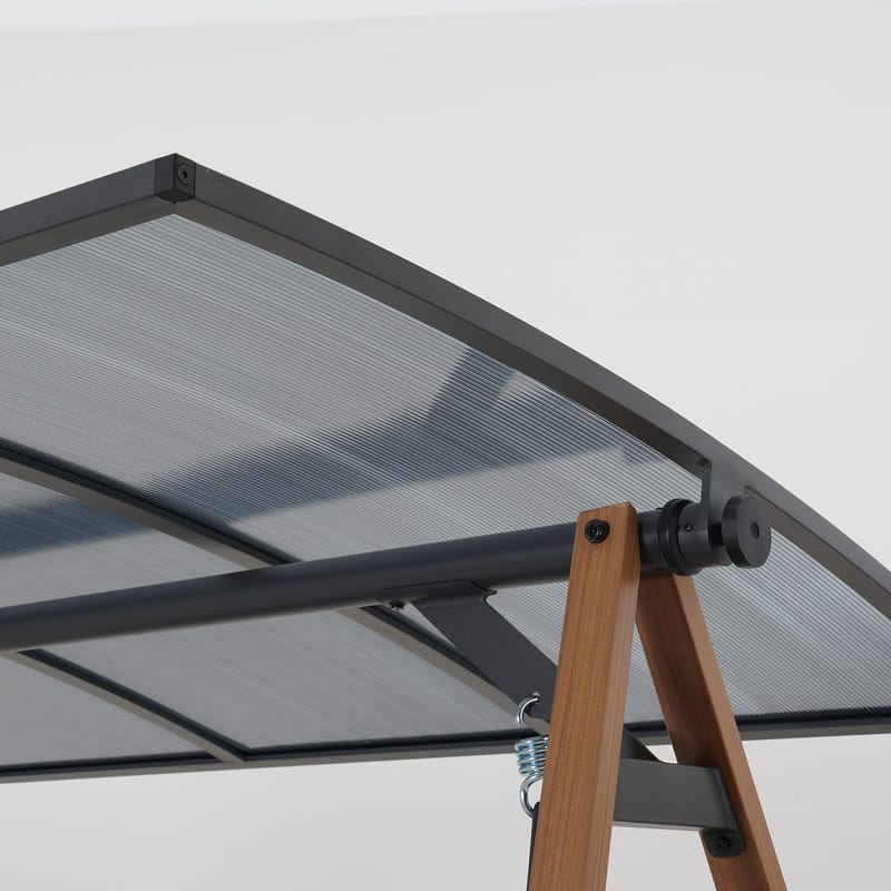 Huske HOME4YOU Herning Grå - Grå - Hagemøbler - Utesofa - Hengesofa