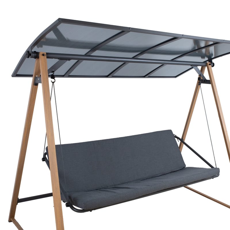 Huske HOME4YOU Herning Grå - Grå - Hagemøbler - Utesofa - Hengesofa