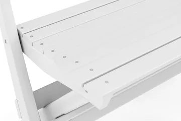 Landet utesofa 110x60x89 cm - Hvit - Hagemøbler - Utesofa - Hagebenk & hagesofa