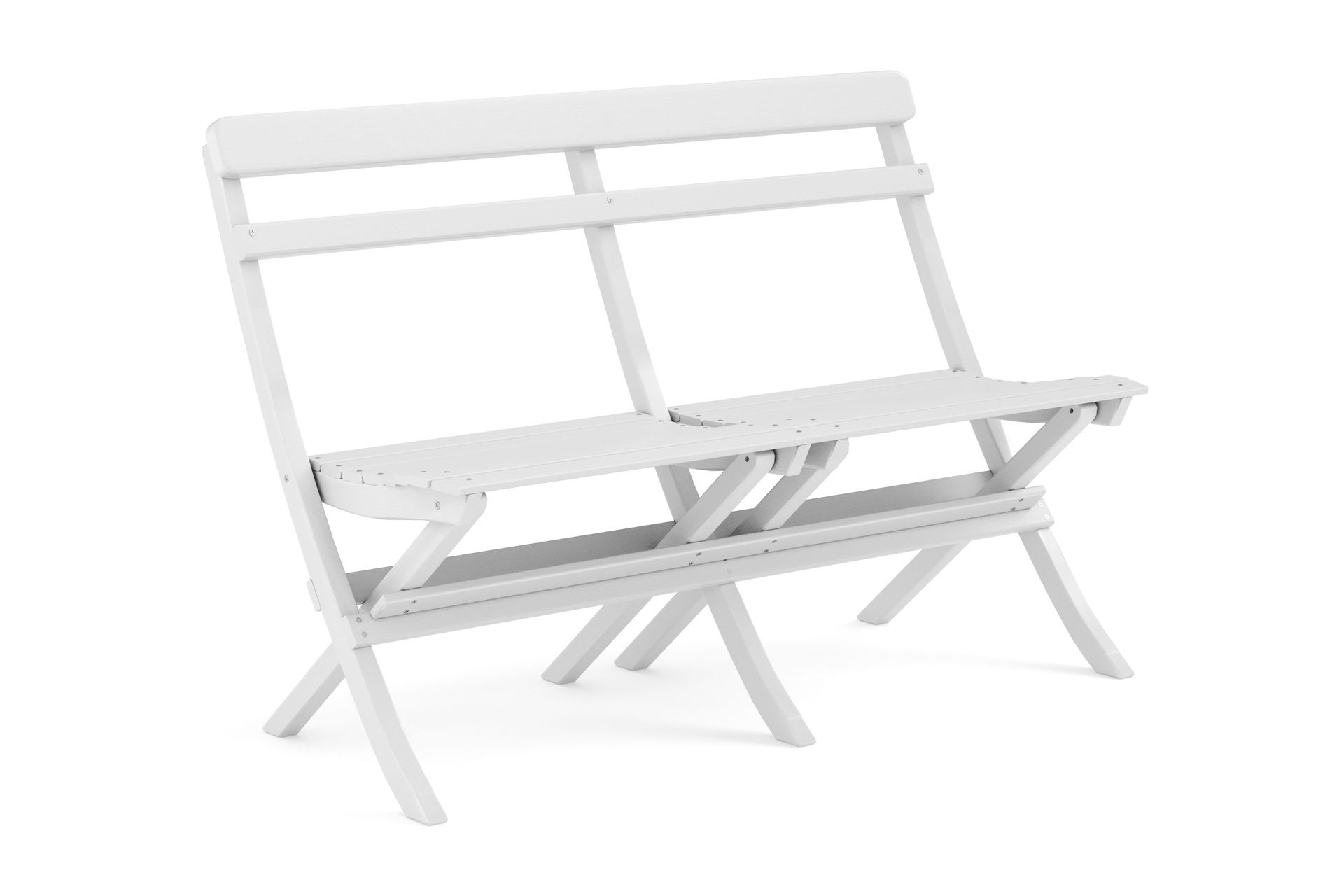Landet utesofa 110x60x89 cm - Hvit