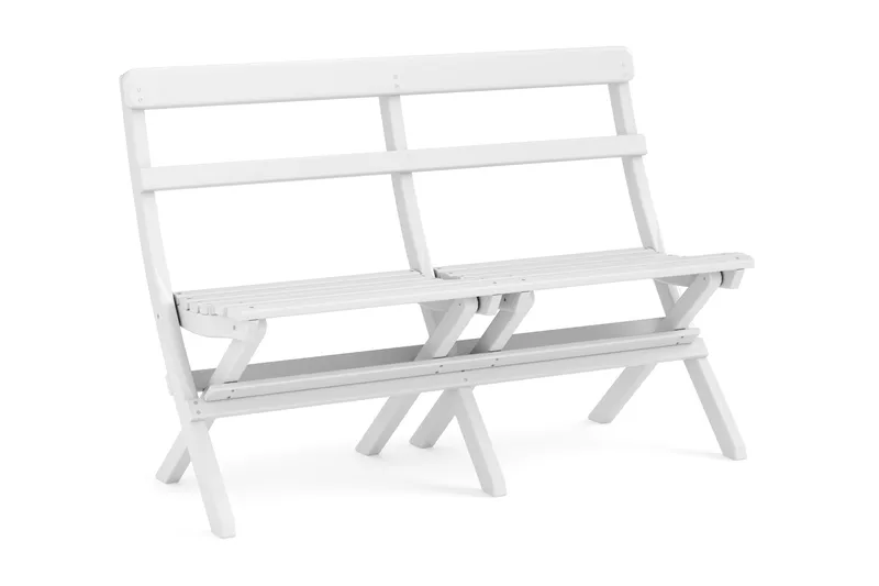 Landet utesofa 110x60x89 cm, Hvit