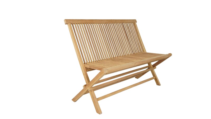 Milano Sammenleggbar benk 120 cm - Tre - Hagemøbler - Utesofa - Benker