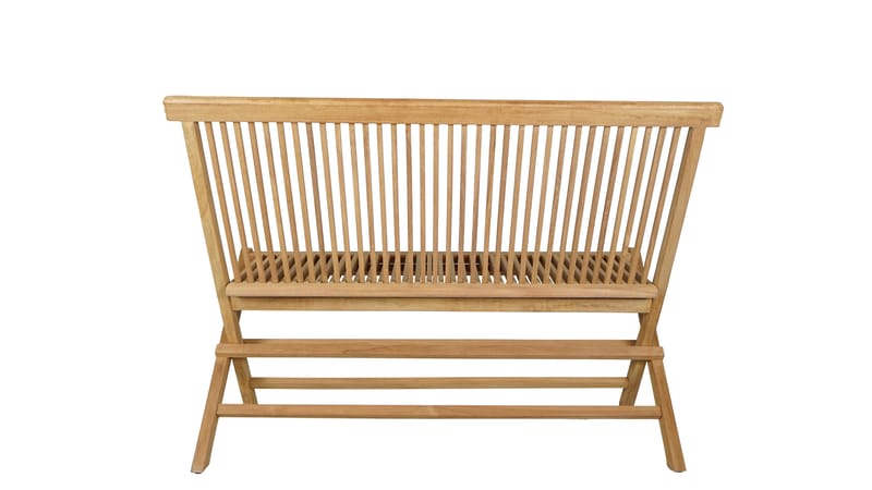 Milano Sammenleggbar benk 120 cm - Tre - Hagemøbler - Utesofa - Benker