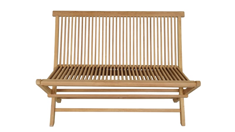 Milano Sammenleggbar benk 120 cm - Tre - Hagemøbler - Utesofa - Benker