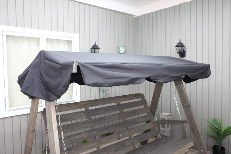 Pelle Hengekøye uten tak - Grå - Hagemøbler - Utesofa - Hammocker