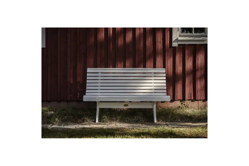 Sofa Hillerstorp Lund Hvit - Hvit - Hagemøbler - Utesofa - Hagebenk & hagesofa