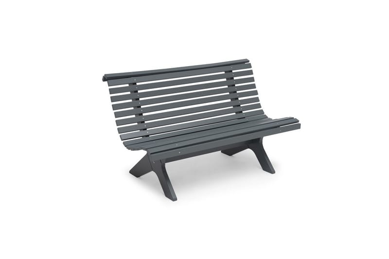 Sofa Hillerstorp Lund Stålgrå - Stålgrå - Hagemøbler - Utesofa - Hagebenk & hagesofa