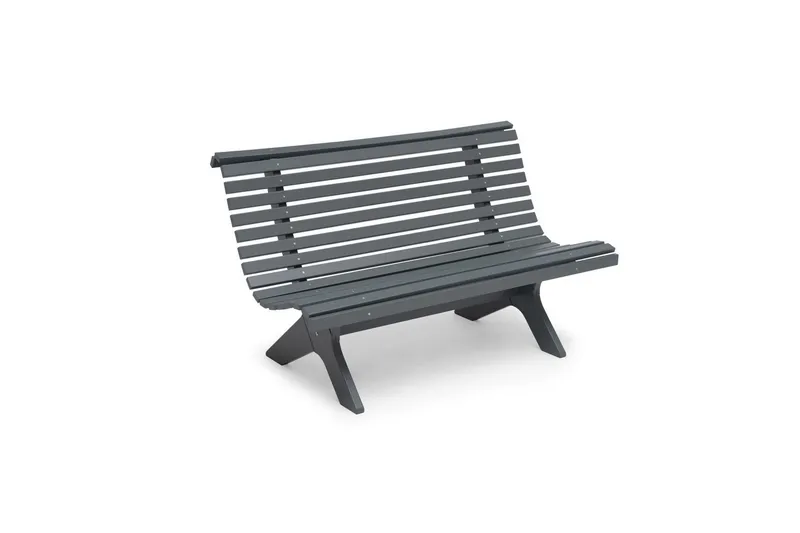 Sofa Hillerstorp Lund Stålgrå - Stålgrå - Hagemøbler - Utesofa - Hagebenk & hagesofa