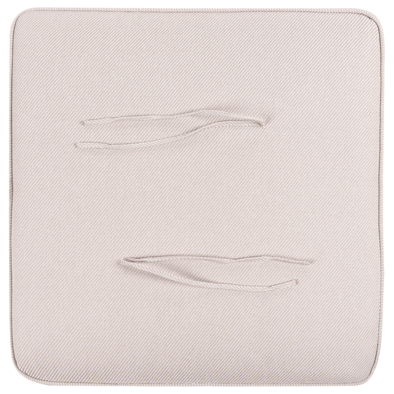 Sofa utendørs 2-seter Omegana kunstrotting - Beige/Svart - Hagemøbler - Utesofa