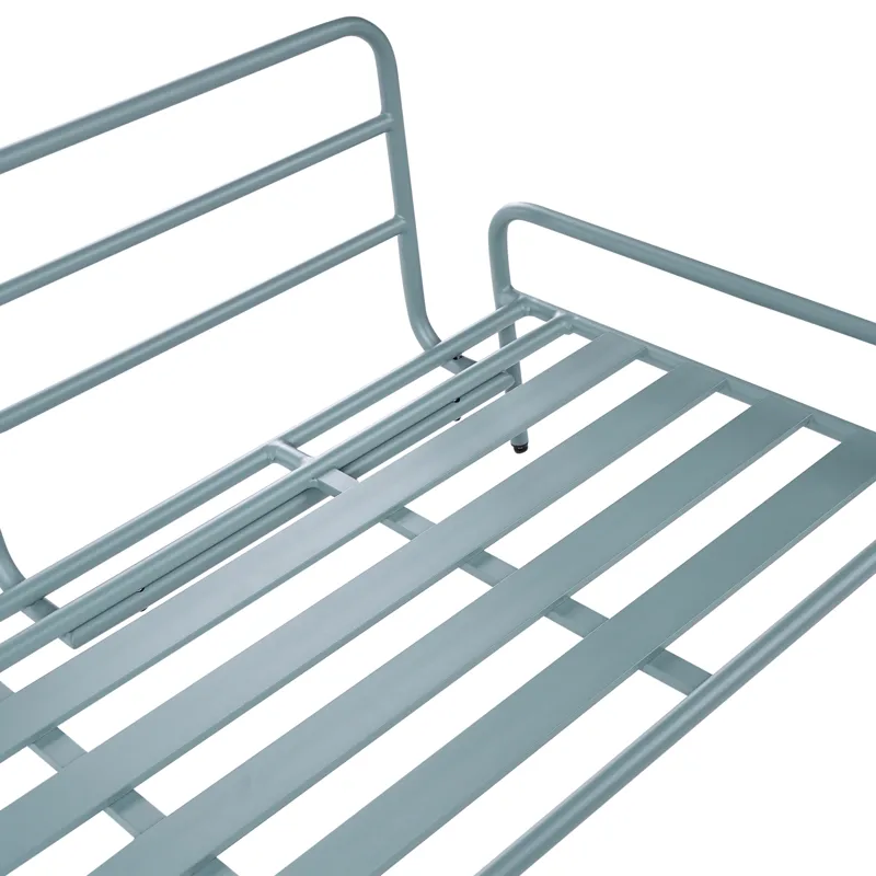 Sofa utendørs 2-seter Solofra - Grønn - Hagemøbler - Utesofa