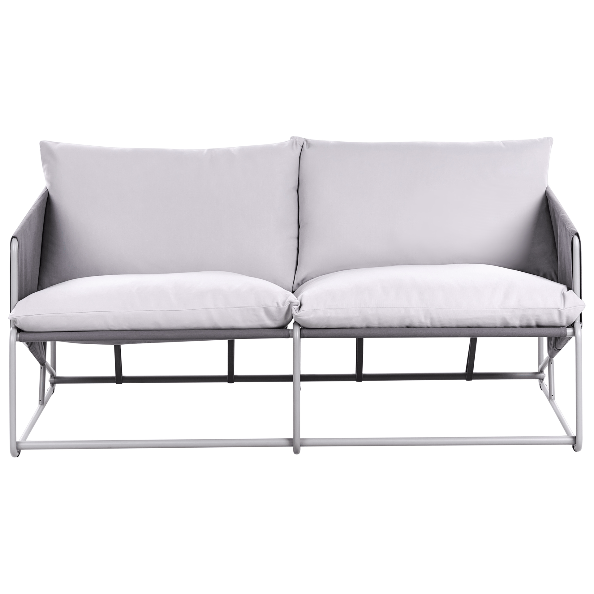 Sofa utendørs 2-seter Ponte - Grå