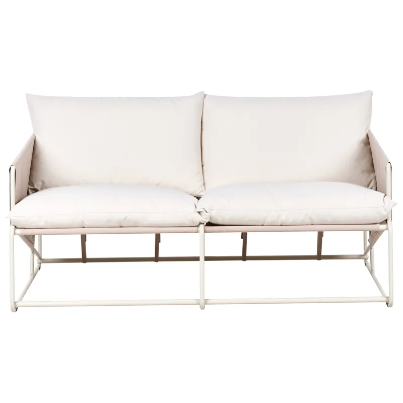 Sofa utendørs 2-seter Ponte, Taupe/beige