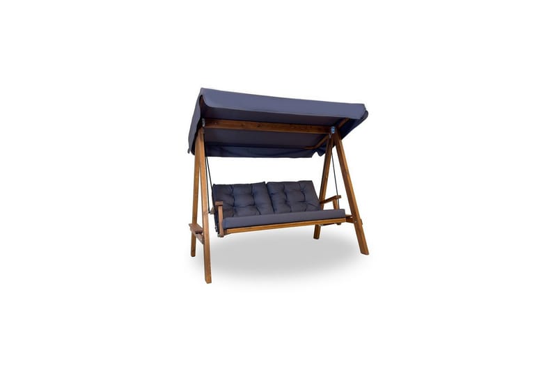 Taharoa utendørs hengende sofa 3-seter - Antrasitt - Hagemøbler - Utesofa - Hengesofa