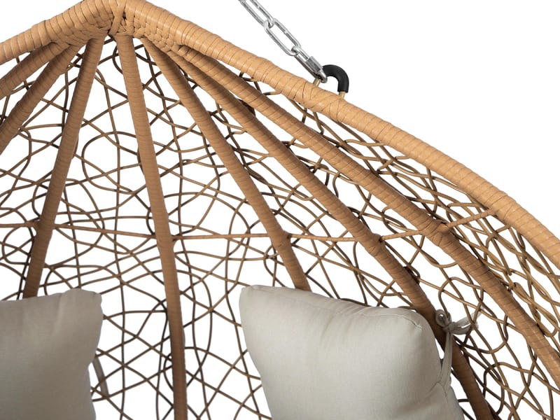 Tavero Hengestol utendørs - beige - Hagemøbler - Utesofa - Hengesofa