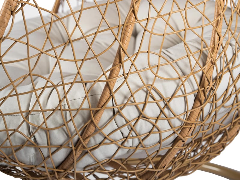 Tavero Hengestol utendørs - beige - Hagemøbler - Utesofa - Hengesofa