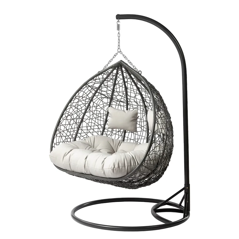 Tavero Hengestol utendørs, grå