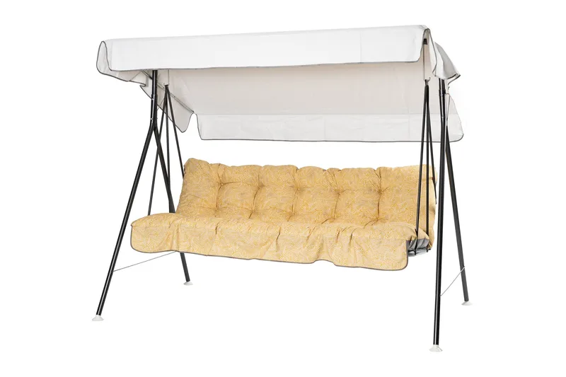 Teneriffa Komplett Hengekøye 190 cm, Grå/Gul