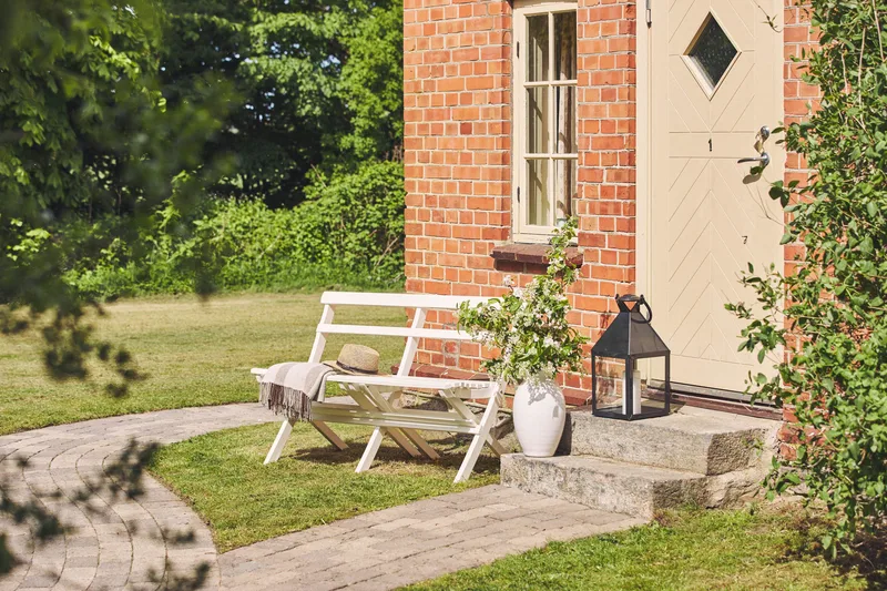 Torpet Sofa - Hvit - Hagemøbler - Utesofa