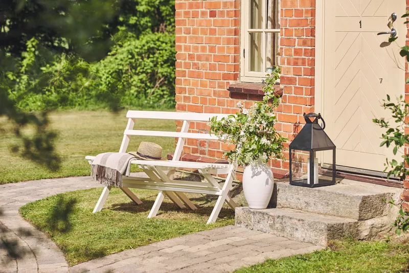 Torpet Sofa - Hvit - Hagemøbler - Utesofa