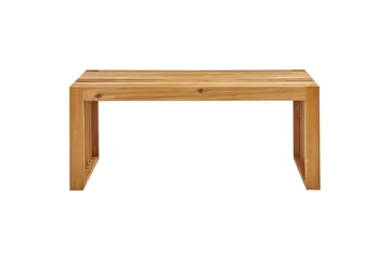 Trädgårdsbänk Beliani Bellano Light wood - Hagemøbler - Utesofa - Benker