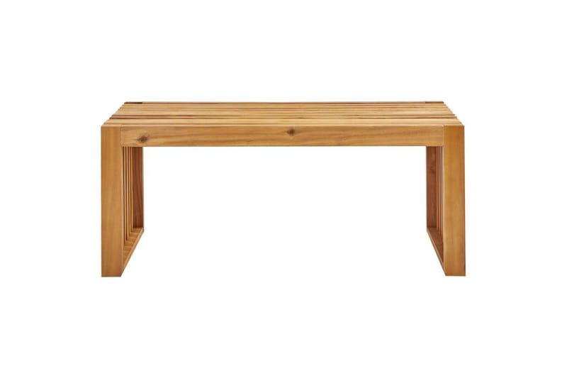 Trädgårdsbänk Beliani Bellano Light wood - Hagemøbler - Utesofa - Benker
