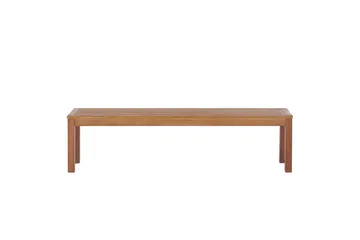 Trädgårdsbänk Beliani Monsano Light wood - Hagemøbler - Utesofa - Benker