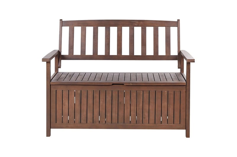 Trädgårdsbänk Beliani Sovana Mörkt trä Dark wood